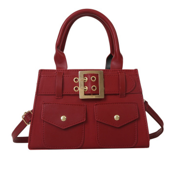 2024 New Fashion Lady-Style Custom Logo Embroidery PU Crossbody Shoulder Bag for Women