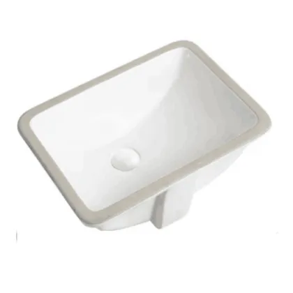 21" Square Style Vitreous China Undercounter Basin with CUPC Certification