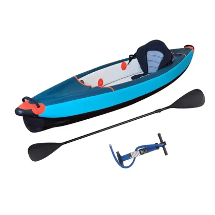 High Quality Factory Custom Drop Stitch Pedal Rowing Boats & Inflatable Kayaks for Fishing