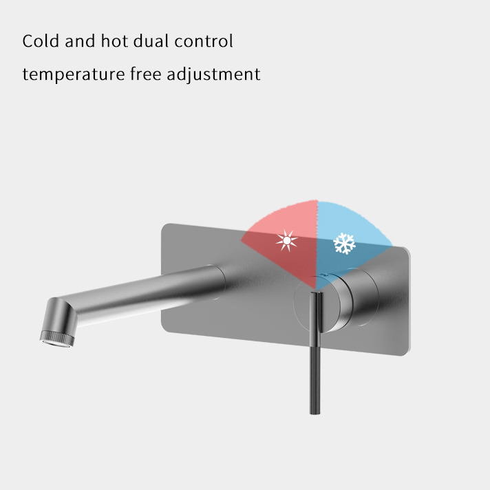 wall sink faucet