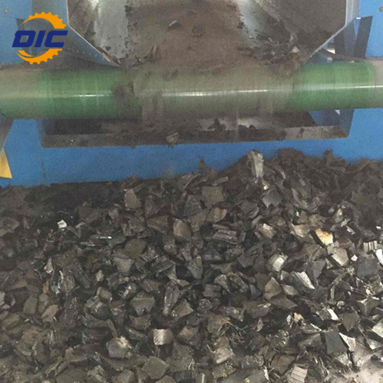 Waste Steel Radial Tire Recycling Shredder Machine