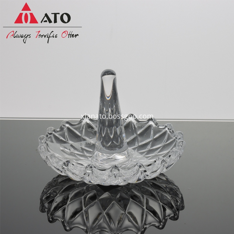 ATO sugar galssware Ring Shape Decorative Glass