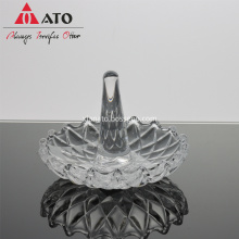 ATO Zucker -Mutssware Ring Form Dekorative Glas