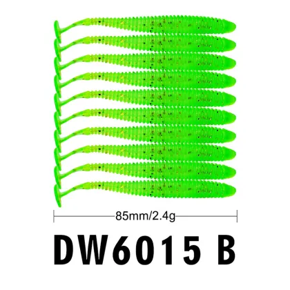 Environmental Friendly Soft Plastic Lures for Bait Fishing