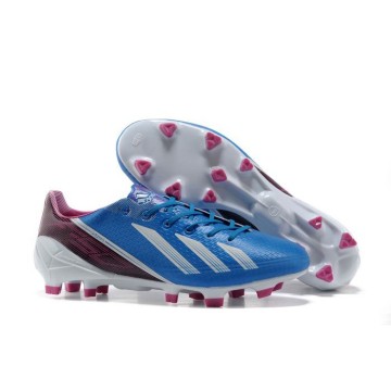 Wholesale Brand Soccer Shoe Men in Blue with White Sport Football Shoe