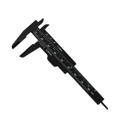 0-80mm Mini Plastic Vernier Calipers - Student Measuring Tool