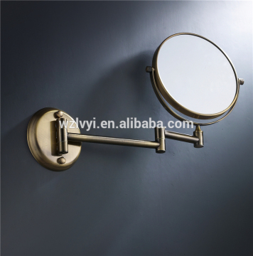New product qinhuangdao long lasting double sides manufacturer antique metal wall mounted mirror