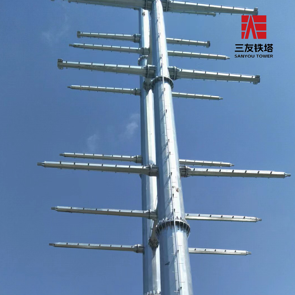 Steel Pipe Pole for Industrial Applications
