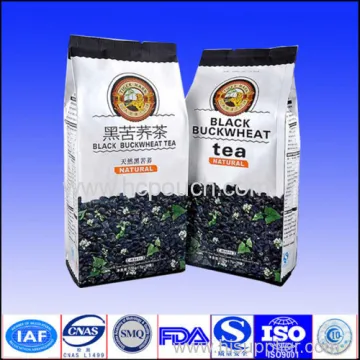 Plastic Stand Up Tea Packaging Bag 