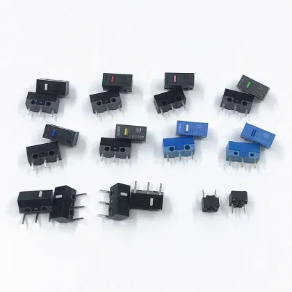 New HUANO Mouse Micro Switch Button - Colored Dots 3Pin Tactile Switch