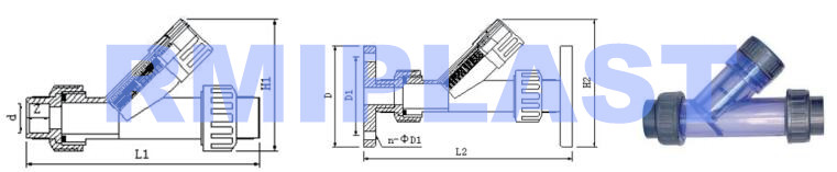 PVC Y Strainer 2