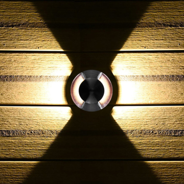 Lampe à LED de l'escalier encastré imperméable en acier inoxydable