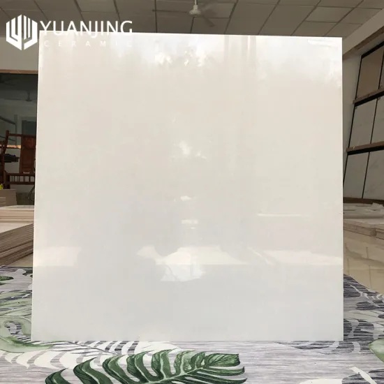 First Choice 600x600mm Glossy Polished Glazed Ceramic Terracotta White Floor Tiles for Bedroom and Living Room