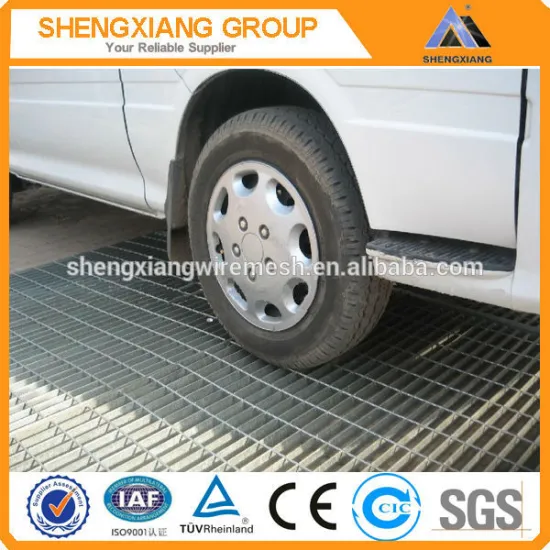 TUV Rheinland Certificated steel driveway grates grating