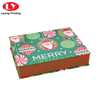 Custom Christmas Decorations Eve Gift Box with Lid