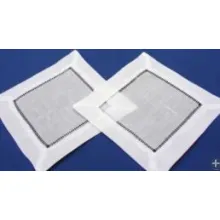 White Linen Cocktail Napkins