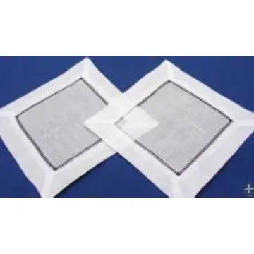 White Linen Cocktail Napkins