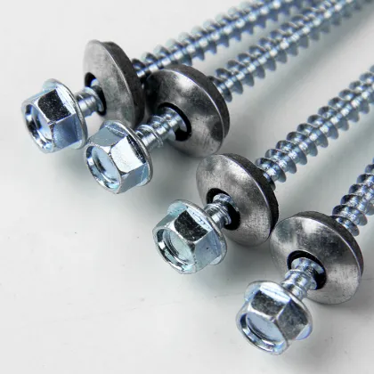 Galvanized Hex Washer Head Self-Drilling Screws Fasteners