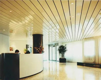 C-shaped close linear ceiling system