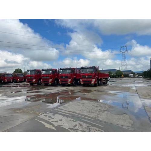 8x4 CLW 20ft container carry flatbed truck