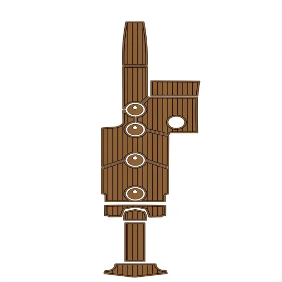 2017 MasterCraft XT23 Cockpit Pad - SeaDek MarineMat Gatorstep Style Self-Adhesive EVA Foam Teak Deck Flooring