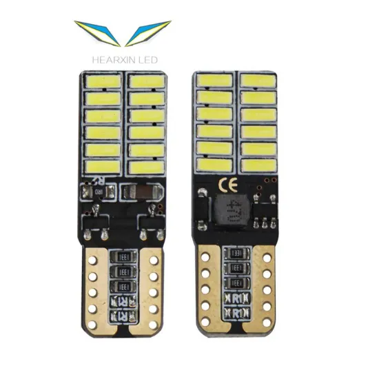 6000K White T10 W5W 4014 24SMD CANBUS Car LED Light Bulb for Interior Dome and Reading Lamps