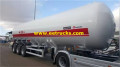 54000 liter 22ton Propane Delivery Semi-Aanhangwagens
