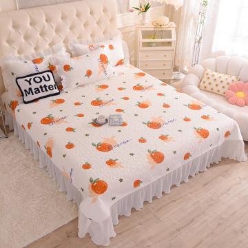 100% microfiber Quilt Bedspread Comforter Bedding Set