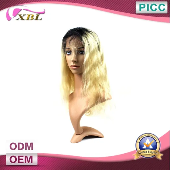 Two Tone Virgin Brazilian Full Lace Wigs