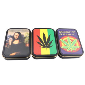 Cross-border new 20 packs Rectangular moisturizing moisture-proof tin box cigarette case