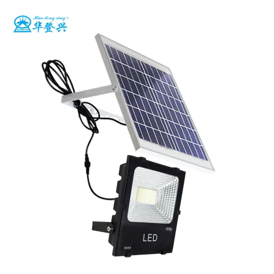 aluminum solar energy system outdoor led flood light