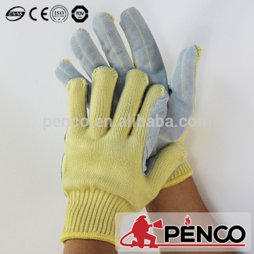 Kevlar & cotton fabric heat resistant gloves