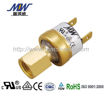 Auto-Reset Pressure Switch with CE/VDE/UL/PED Approved