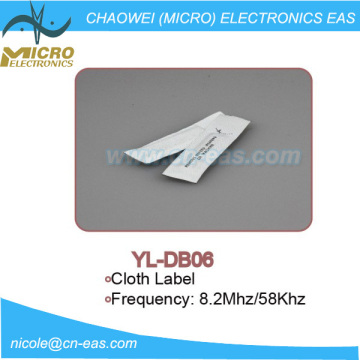 EAS Security Custom 58KHz 8.2MHz RF AM Garment Label