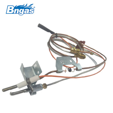 Gas ignition systems flame pilot burner