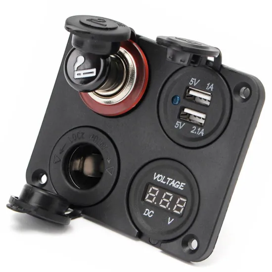 CHSKY Waterproof Dual USB 5V 3.1A Car Power Adapter