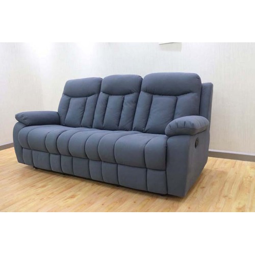 Fabric Recliner Sofa with 3 Seaters