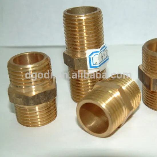 brass male female thread gas adapter