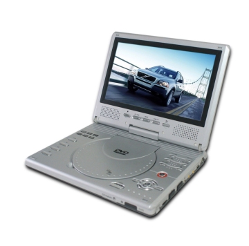 9" Swivel Multimedia DVD player with Analog TV, Fm transmitter and Game function