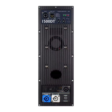 Professional 1500W Class D Subwoofer Module Board Amplifier - 4ohm, Black Metal Construction