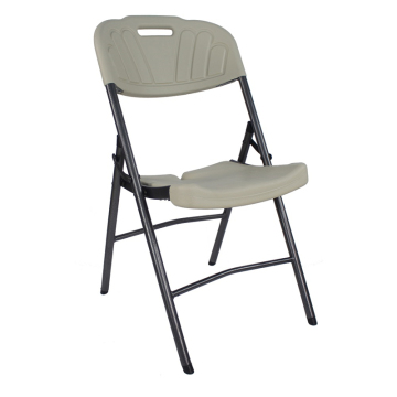 Modern White Plastic Folding Chair for Outdoor Events and Dining