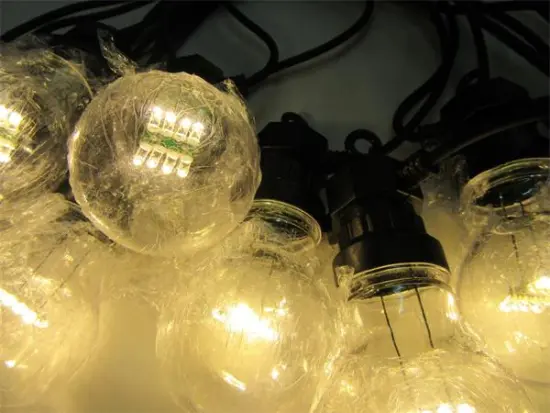 LED string festoon bulbs