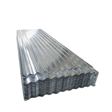 Hoja de acero galvanizado con recubrimiento de zinc gi corrugado