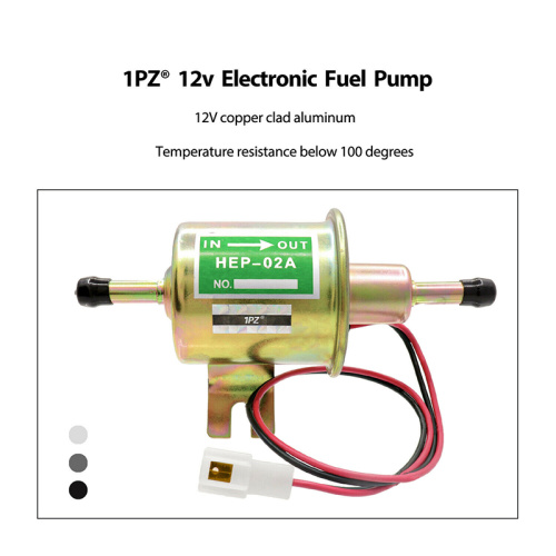 Bomba de combustible eléctrica de gasolina diesel HEP-02A 12V 24V