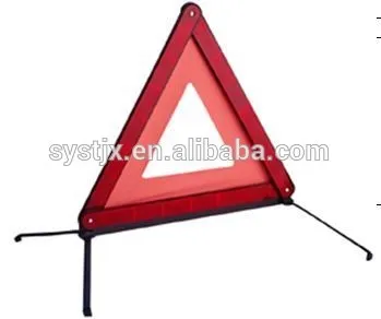 Car reflective warning triangle