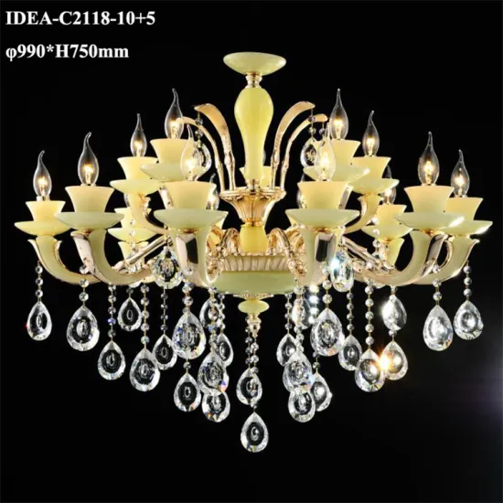 modern candle lamp crystal chandelier pendant lights