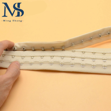 Mingshang Nylon Corset Hook and Eye 1 หลาอุปกรณ์เสริมชุดชั้นใน