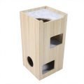 Customizable Modern Cat Condo Tower DIY Modular Wooden Scratcher Indoor Cat Climbing Frame Flexible Design OEM ODM