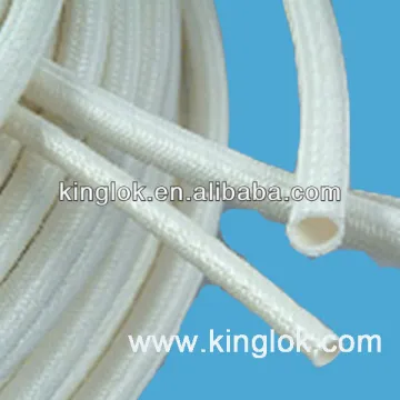 Glass fibre sleeve Fibre Glass Silicon Tube Glass fibre sleeve Fiberglass Braided Silicone Rubber