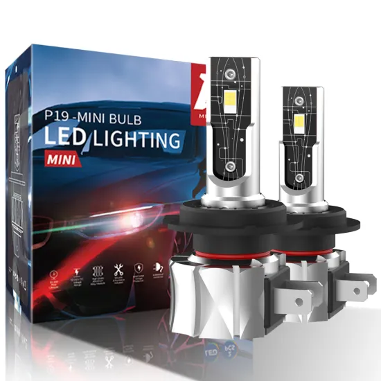 20W Asruex H7 LED Car Headlight: Mini Wireless Play and Plug Motorcycle Auto Lighting System - 2400LM Brightness